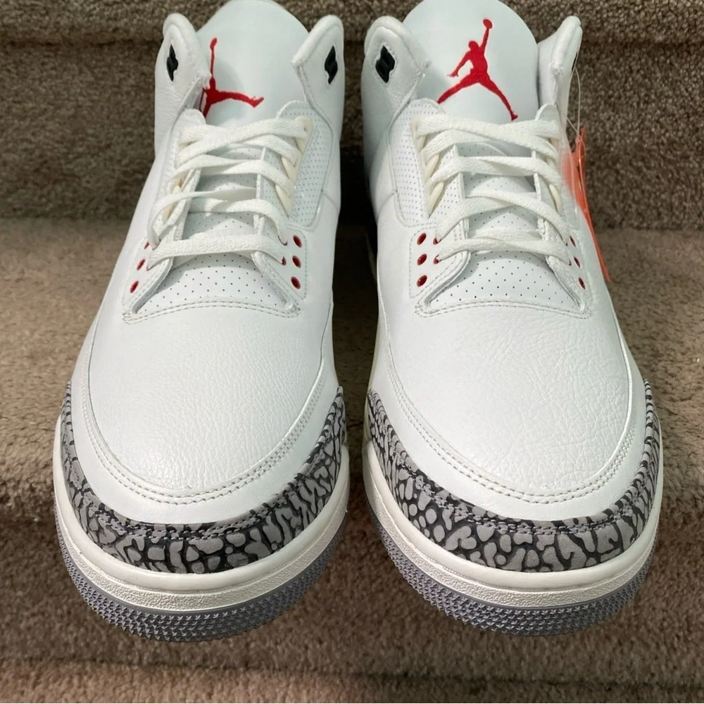 Nike Air Jordan III 3 Retro White Cement Reimagined 18 DN3707-100 Men's Size 18